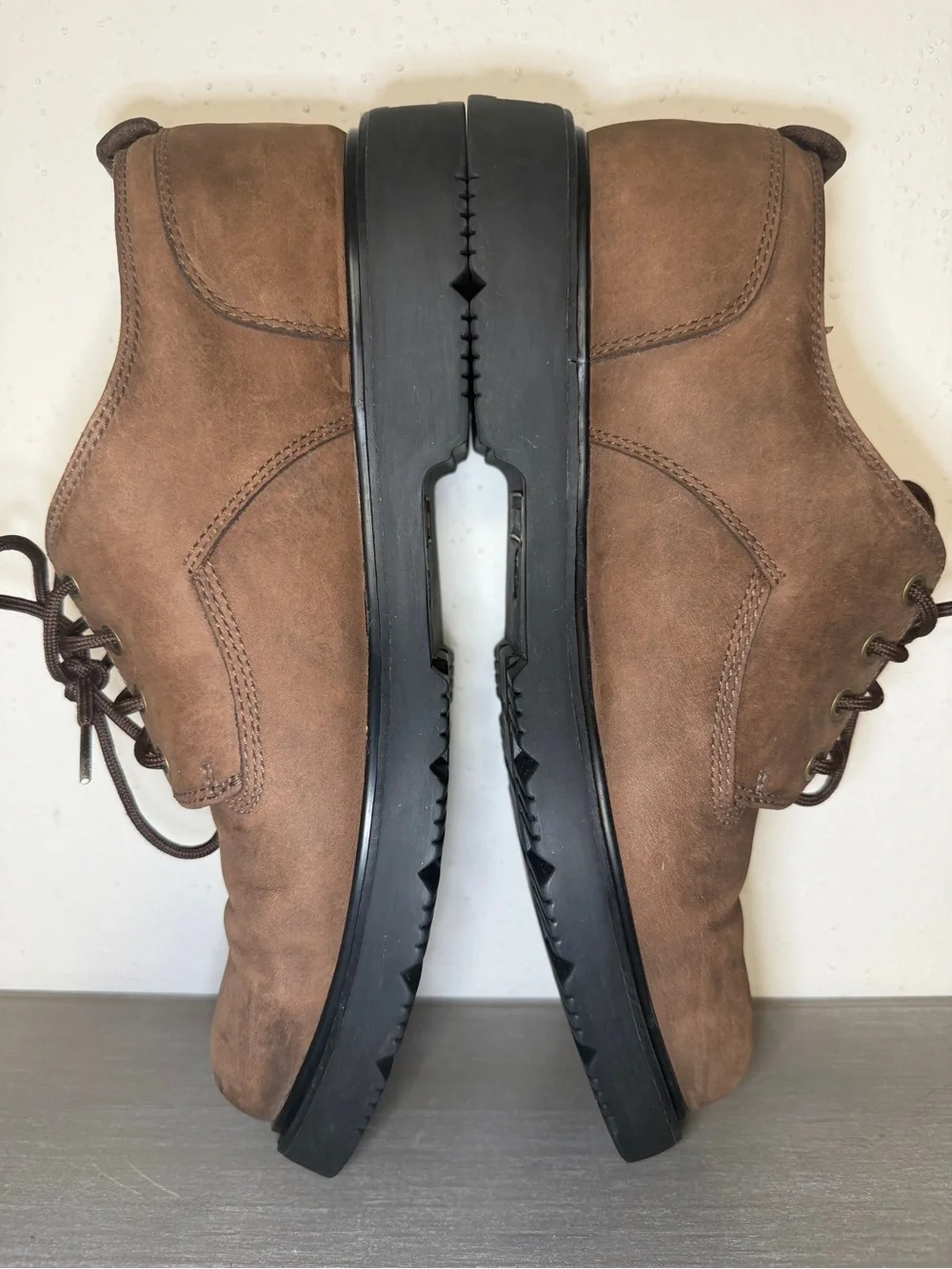 Men's Timberland Oxford Dress Shoes, Brown, Size 11M Leather Shoes Waterproof